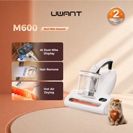 UWANT M600 Mattress Vacuum Cleaner | UV & Ultrasonic Anti-Mite Cleaning, 65°C Hot Air Drying, Deep M