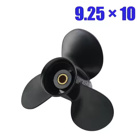 Outboard Propeller For Tohatsu Mercury 9.9hp 15hp 20hp 9.25*10 Boat Aluminum Alloy Screw 3 Blade 14 