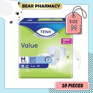 TENA Value Adult Diaper M 10'S - Pampers Dewasa, 成人纸尿片
