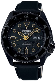 นาฬิกาข้อมือผู้ชาย Seiko 5 Sports Bruce Lee Limited Edition Automatic รุ่น SRPK39K1 ขนาดตัวเรือน 42.5 มม. สายหนัง Calfskin สีดำ (แถมสายนาโต้) สำรองพลังงานได้ถึง 41 ชั่วโมง