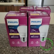 PUTIH Philips LED Light Bulb 3w LED Light Bulb CDL Yellow White LED Bulb