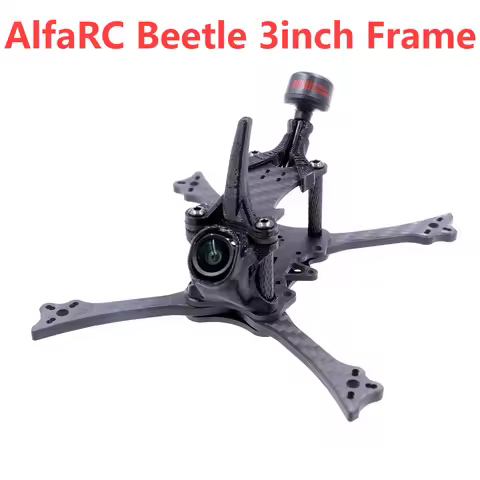 AlfaRC Beetle 3inch Propeller Frame Kit RC Racing Drone Foxeer predator Caddx ELRS 5.8G VTX 1306 140
