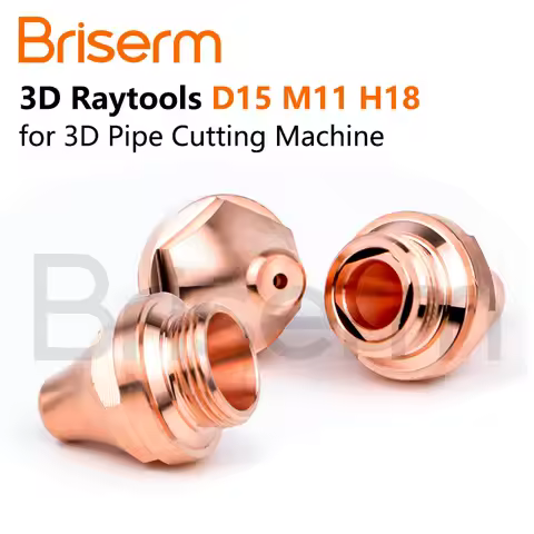 3D Raytools Laser Cutting Nozzle D15 M11 H18 Pipe Bevel Cutting Nozzle for Raytools BT210S BT220S BM