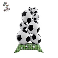 Soccer Balloons Party Decorations 59 Inch Large Standing Soccer Balloon Winner Trophy Balloons