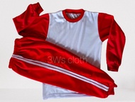 SERAGAM OLAHRAGA SD| KAOS OLAHRAGA SD| SETELAN OLAHRAGA SD | MERAH PUTIH / PUTIH MERAH SATUAN