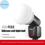 ha Flash Diffuser Dome Collapsible AK-R22 Silicone Soft Light For V1 Series Flashes AD100PRO AD200PR