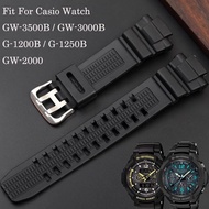 Watch Strap Replacement Black For  GW-3500B GW-3000B G-1200B G-1250B GW-2000 Wristband Bracelet Stra