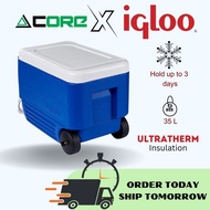 🔥100% ORIGINAL🔥 Igloo Wheelie Cool 38 Cooler Box (35L)