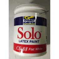 Coat Saver Solo Flat Latex Gloss Latex Paint white (1 Liter)