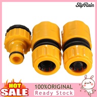 [SALI] 3Pcs 1/2Inch 3/4Inch Garden Water Hose Pipe Fitting Quick Tap Connector Adaptor