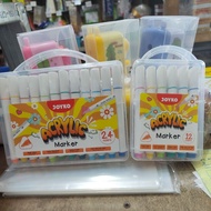 (1 pack) joyko acrylic marker colored acrylic marker acrylic marker pen/