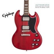 (Epiphone Inspired by Gibson) Epiphone 1961 Les Paul SG Standard Electric Guitar, Case Included - Ag