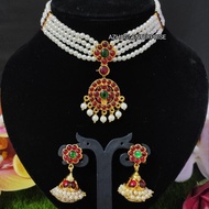 Kemp Jewel Set // Brananatyanam Kemp Jewel Set // Bharatanatyam Choker Set