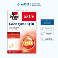 Doppelherz Coenzyme Q10 Pills Support Body Rejuvenation and Good for the Heart – Box of 30 Pills