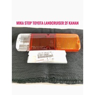 Right Stop Mica Toyota Landcruiser 2F Part Number 81551-35061 Lens Rear Combination RH Toyota Fj40 B