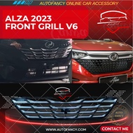 PERODUA ALZA 2023 V6 FRONT BUMPER GRILL GRILLE CHROME