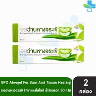 Aloe gel GPO เจลว่านหางจระเข้ องค์กรเภสัช 30 กรัม [2 หลอด] 101