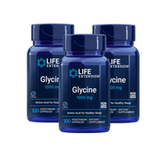 Life Extension Glycine 1000 mg / 100 แคปซูลมังสวิรัติ