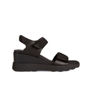 GEOX Ladies Spherica EC6 Wedge Sandals - Black D35G0C-00085-C9999S3