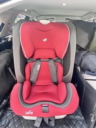 90% new Joie iso-fix red and grey Car Seat 紅灰色兒童汽車安全座椅