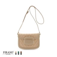全新 日本直送Firano 格紋 杏色 斜背包 單肩包 FIRANO ARNO LABEL