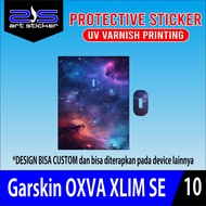 Stiker OXVA Xlim SE Doodle Art UV Varnish Printing Vinil Hologram