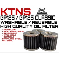 REUSABLE OIL FILTER KTNS GP125/GP125 CLASSIC