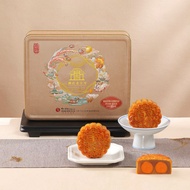 🔥HOTSELLING🔥Mooncake Festival Gift Cantonese-style egg yolk lotus seed mooncake Kuih Bulan Foshan Ho