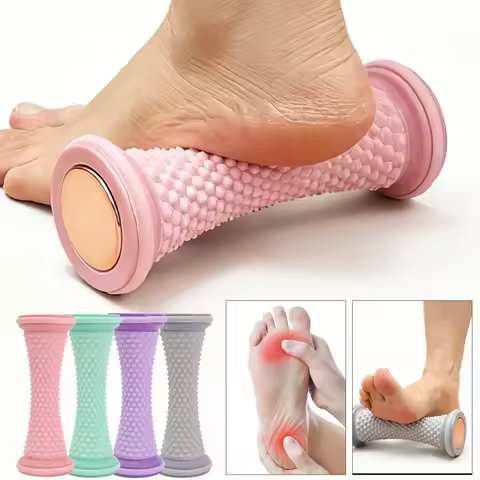 Foot Massager Massage Roller Massage Ball Plantar Fasciitis Fascia Roller Muscle Relaxation Care Pla