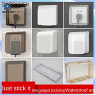 Toilet Socket Waterproof Box Socket Hiding Box Switch Socket Safety Protective Cover Bathroom Socket Waterproof Shield