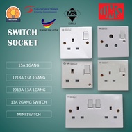 UMS SWITCHES SOCKET OUTLET