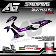 STRIPING NMAX OLD VARIATION HOOTWHEELS 01 YAMAHA NMAX RACING MOTIF02