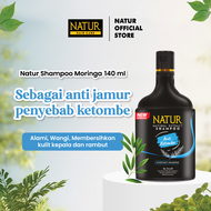 Natur Hair Shampoo Anti Dandruff 140 ML - Shampoo Perawatan Rambut Berketombe