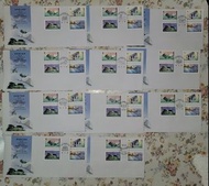 ***11個一套價$10  1997 年時代 香港 現代建設 首日封 郵票  11 種不同的印章  Year 1997 Hong Kong Modern Landmarks Stamp Official First Day Cover Stamp 11pcs ​One Set Price Stamps 11 Different Stamp Chops