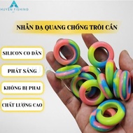 [Combo of 5] Anti-drift ring for luminous fishing rod when it gets dark, single fishing rod H752