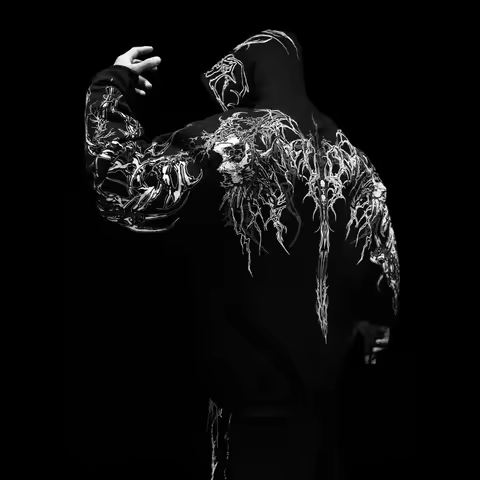 Breathedivinity Men's Hoodie Sweatshirt Fitness Clothing Autumn Winter Cross-Border Best-Selling Ite