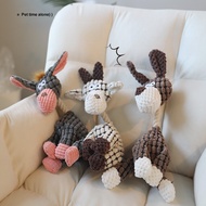 Plush Rope Donkey Toy (Gray Donkey)