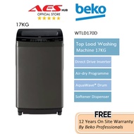 FREE SHIPPING BEKO 17KG Inverter Direct Drive Top Load Washing Machine Auto Washer Mesin Basuh Auto 洗衣机 洗衣機 WTLD170D