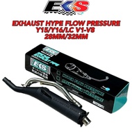 EXHAUST EKS CUTTING STANDARD HYPE FLOW PRESSURE FULL CHOP FOR Y15/Y16/LC V1-V8