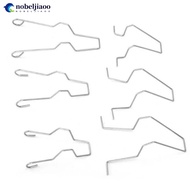 NOBELJIAOO 6Pcs Car Headlamp Light Bulb Retainer Spring Clips Buckles Metal Headlight Bulb Spring Cl