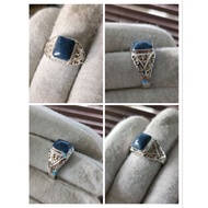 MARJAN BIRU ASLI@BLUE CORAL IKATAN PERAK 925