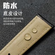可開票適用于萬寶龍帶真皮時光行者4810明星1858寶曦月相手帶鏈