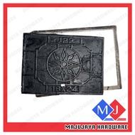 DUCTILE Iron Manhole Cover Penutup Longkang 18" x 24"