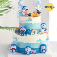 FIGURE DORAEMON / cake topper ulang tahun