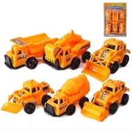 (Contains 6 Pcs) Construction Cars - Children's Toys OCT 6347 Construction Cars / Boys' Toys / Const