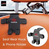 2 in 1 Car Hook Back Seat Storage Organizer Phone Holder Car Accessories Interior Hanger Holder for 