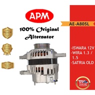 APM ALTERNATOR AE-A805L - ISWARA 12V / WIRA 1.3-1.5 / SATRIA OLD