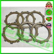 Kawasaki KRR / ZX 150 ZX150 Ninja RR Disc Disk Clutch Plate Friction 6PCS Motorsikal Motorcycle Part