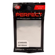 KMC Perfect Size Top Load Standard Sized Card Sleeves 100ct 64x89mm *New Packaging*