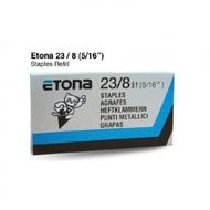 Etona Stapler Fill Staples Hekter No. 23/8